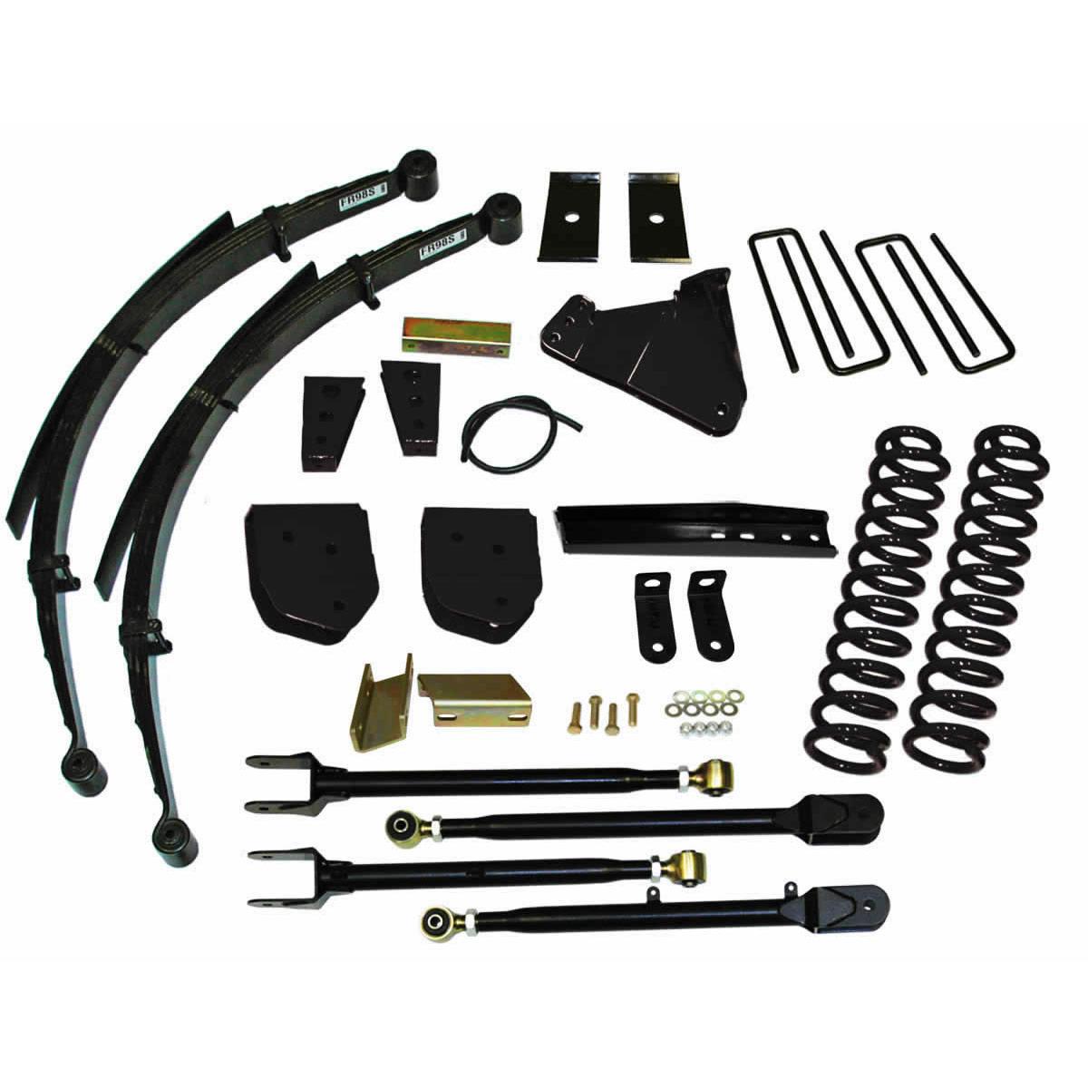 Skyjacker Class II Lift Kit 6 Inch Lift System 11-16 Ford F-250 Super Duty 11 Ford F-350 Super Duty Includes Softride Coil Springs - F116024KS