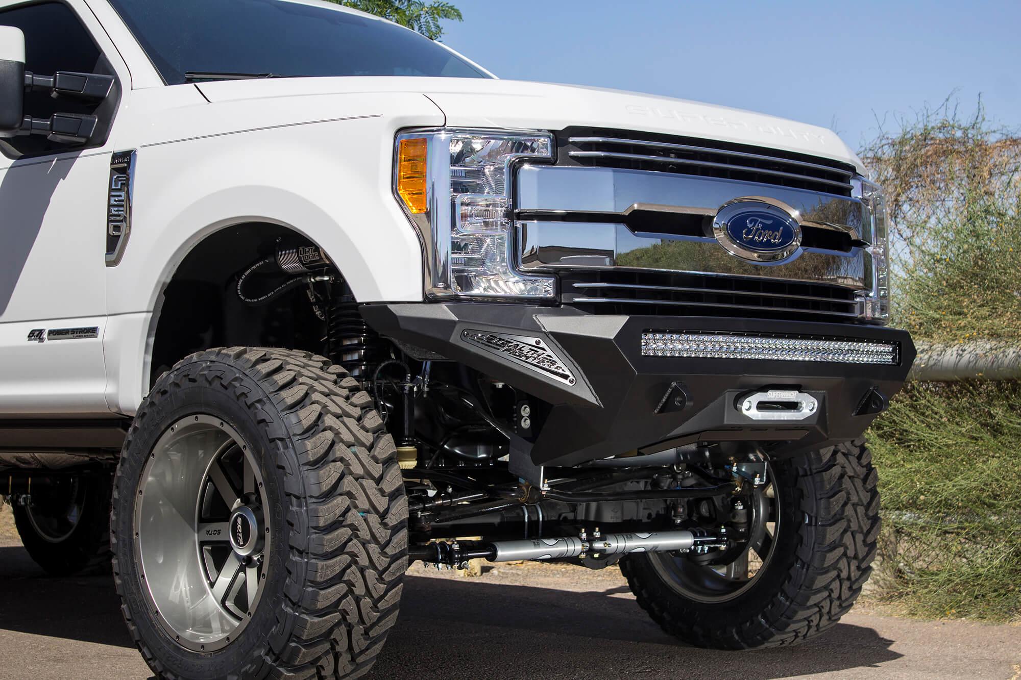 Addictive Desert Designs Stealth Fighter Front Bumper (2017-2019 F-250 Super Duty, F-350 Super Duty) - F161202860103