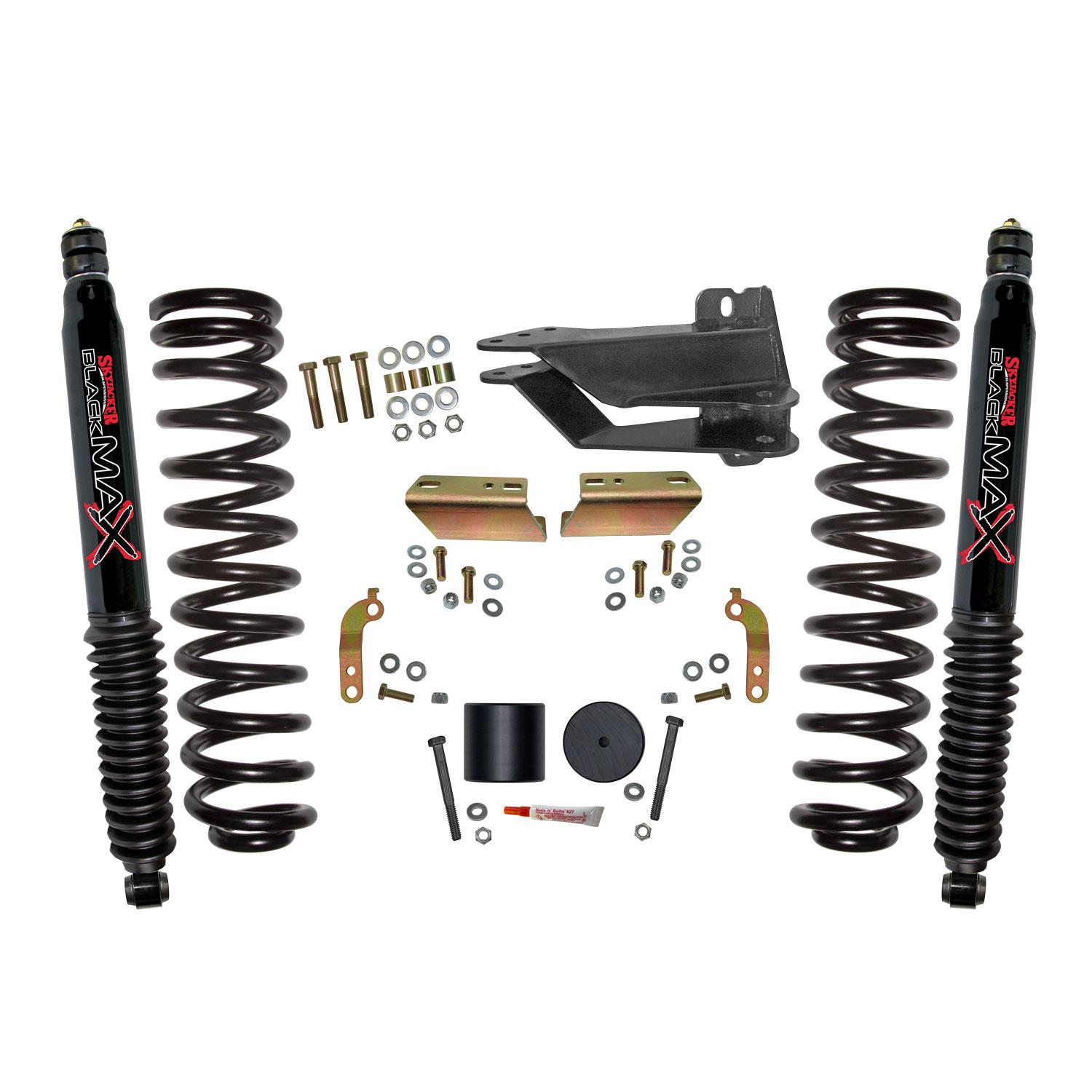 Skyjacker 2.5 In. Front Leveling Kit With Black Max Shocks. - F1725VBK-B