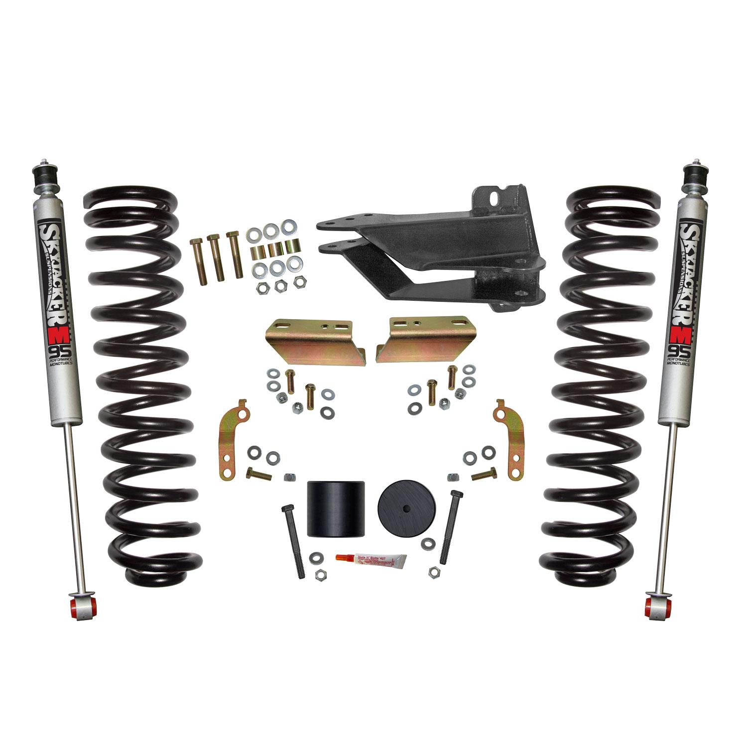 Skyjacker 2.5 In. Front Leveling Kit With M95 Monotube Shocks. - F1725VBK-M