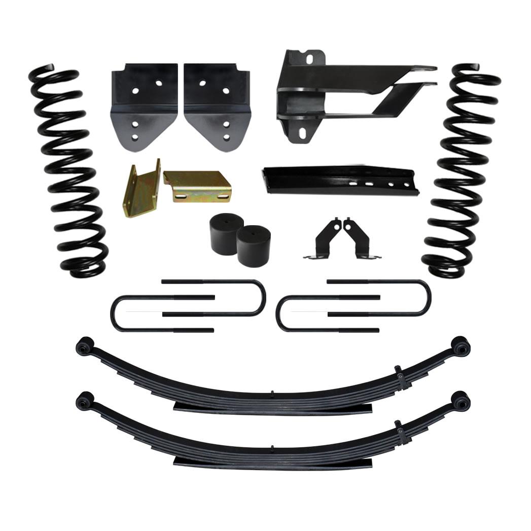 Skyjacker Lift Kit 4 Inch Lift Includes Front Coil Springs Rear Leaf Springs 17-19 Ford F-250/ F-350 Super Duty Gas - F17401KS