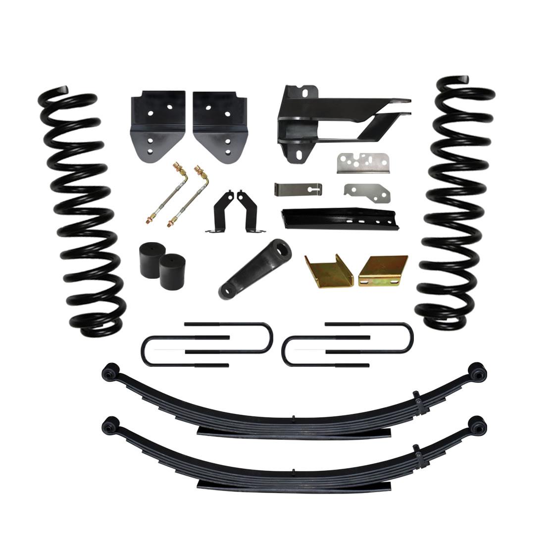 Skyjacker Lift Kit 6 Inch Lift Includes Front Coil Springs Rear Leaf Springs 17-19 Ford F-250/ F-350 Super Duty Diesel - F17651KS