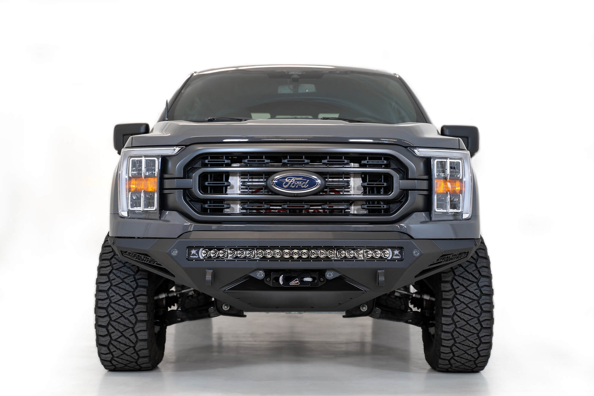 Addictive Desert Designs Stealth Fighter Front Bumper (2021-2023 Ford F-150) - F191422860103
