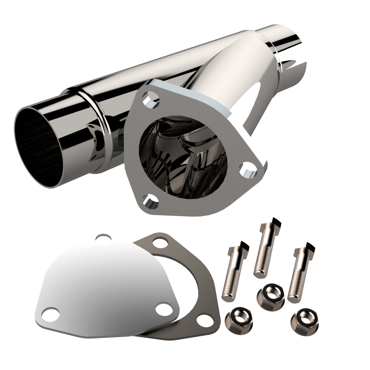 QTP 2.25 Inch Stainless Steel QTP Exhaust Cutout - 10225