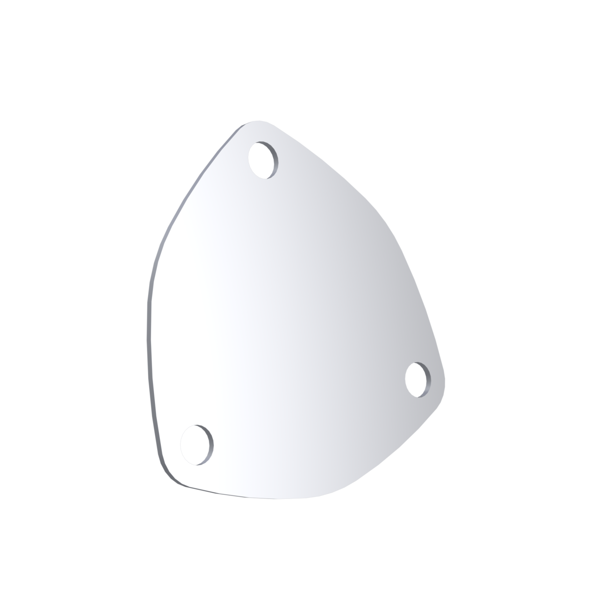 QTP 3.00 Inch 3 Bolt Cover Plate QTP - 10300C