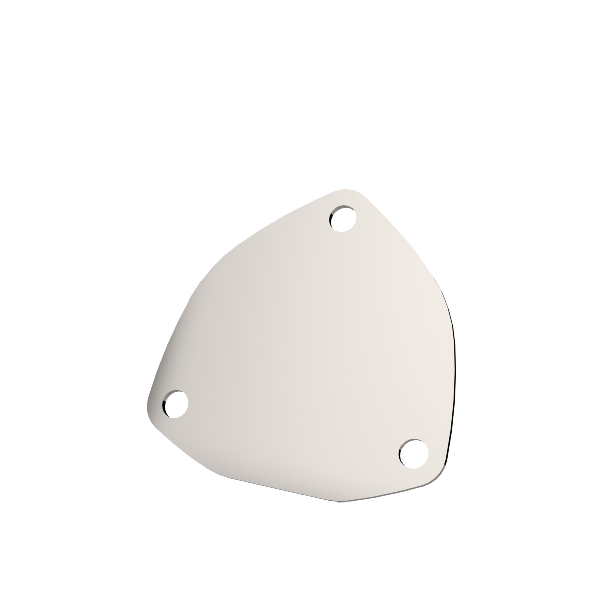 QTP 3.50 Inch 3 Bolt Cover Plate QTP - 10350C