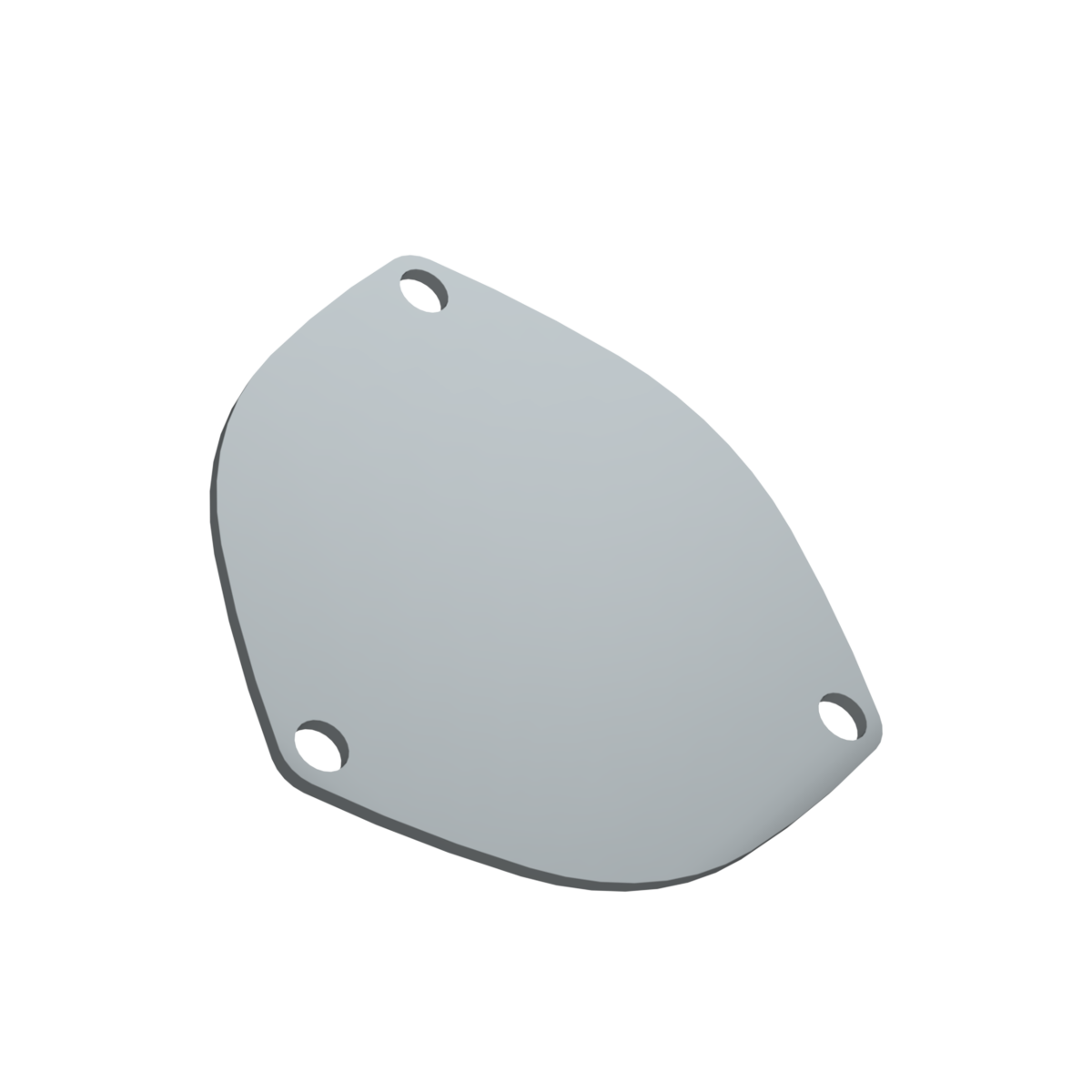 QTP 4.00 Inch 3 Bolt Cover Plate QTP - 10400C