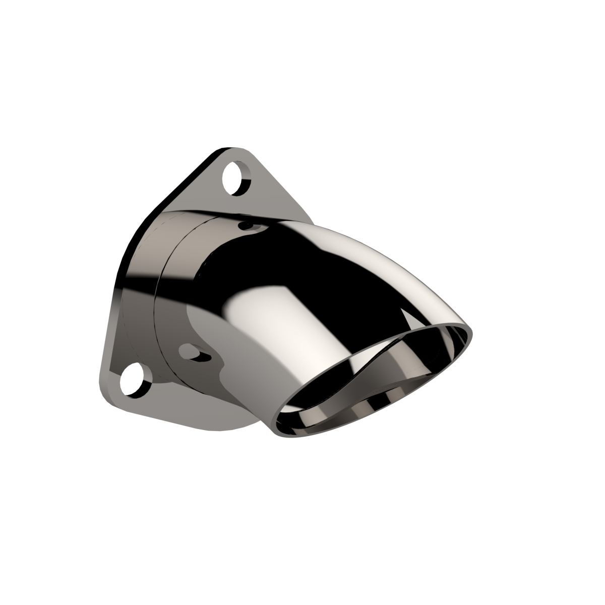 QTP 2.50 Inch Adjustable Stainless Steel Turn Down QTP - 11250