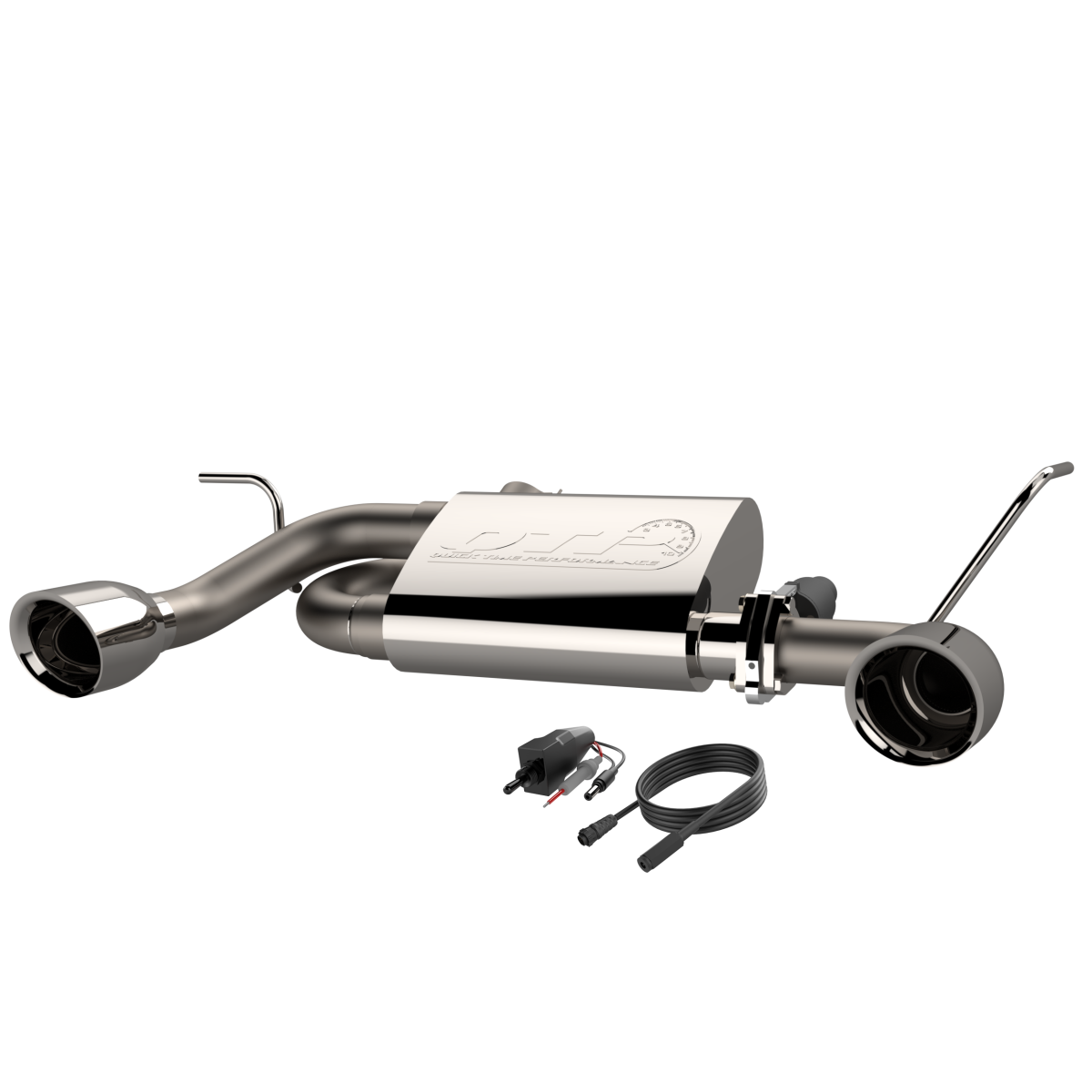 QTP 2007-2018 Jeep Wrangler JK QTP Screamer Axle Back - 425007