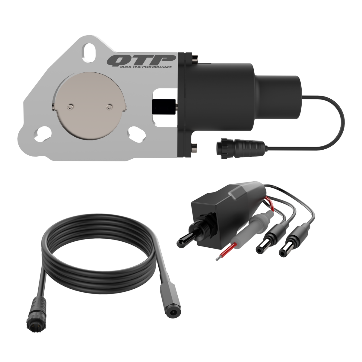 QTP 2.50 Inch QTP Electric Exhaust Cutout Valve - QTEC25