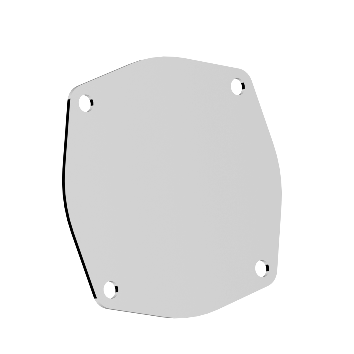 QTP 5.00 Inch 4 Bolt Cover Plate QTP - 10500C