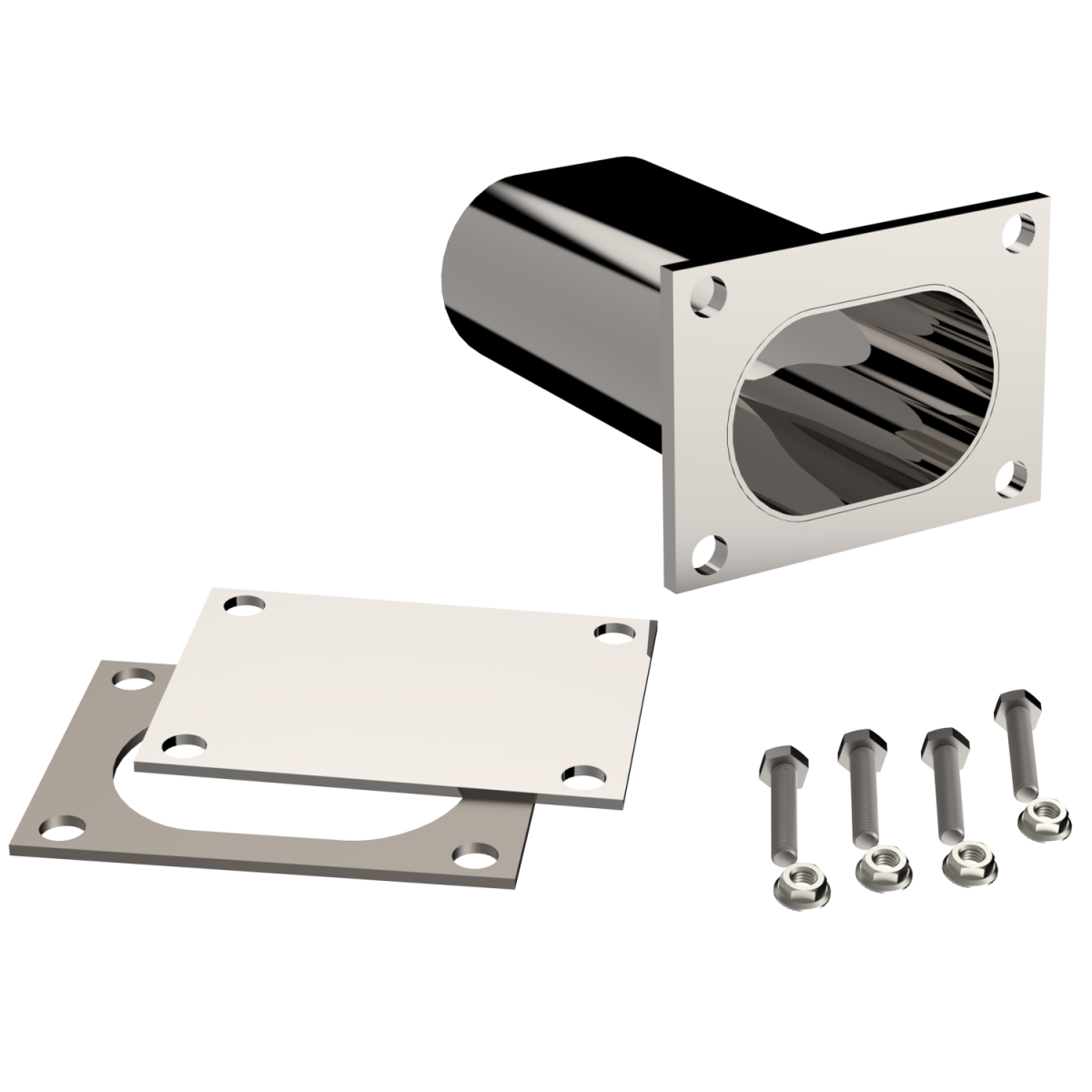 QTP Low Profile Oval Connection Tube Kit QTP - 10338