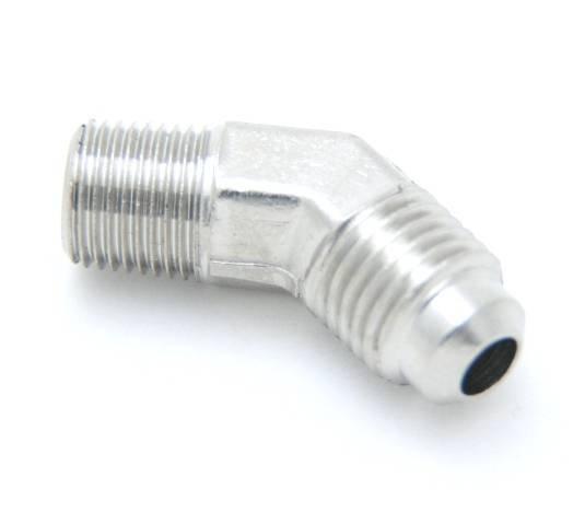 Nitrous Outlet 1/8" NPT x 4AN 45° Fitting - 00-01251-B