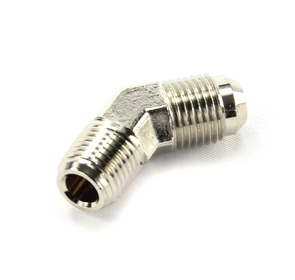 Nitrous Outlet 1/4" NPT x 6AN 45° Fitting - 00-01255-B