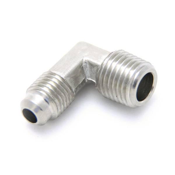 Nitrous Outlet 1/4" NPT x 4AN 90° Fitting - 00-01354-B