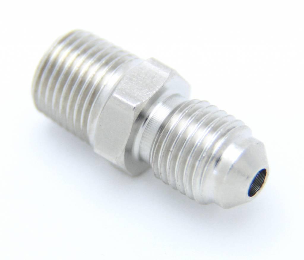 Nitrous Outlet 1/8" NPT x 3AN Straight Fitting - 00-01151-B