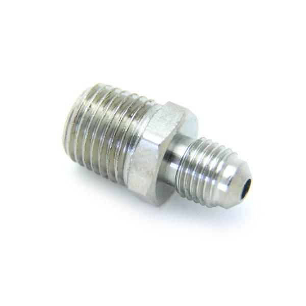 Nitrous Outlet 1/4" NPT x 3AN Straight Fitting - 00-01154-B