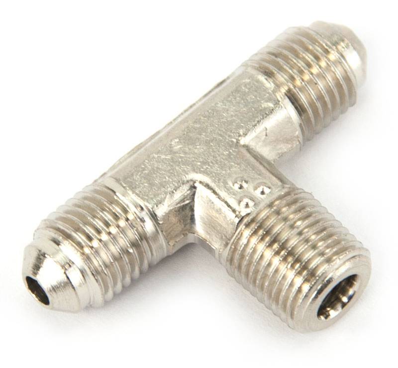 Nitrous Outlet 1/8" NPT x 3AN x 3AN Branch Tee - 00-01400-B