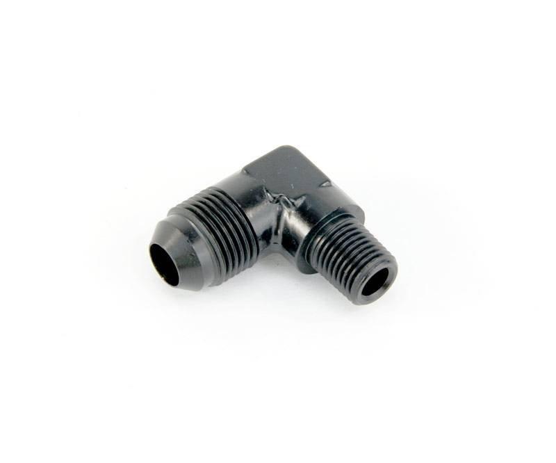 Nitrous Outlet 1/4" NPT x 8AN 90° Fitting - 00-01356