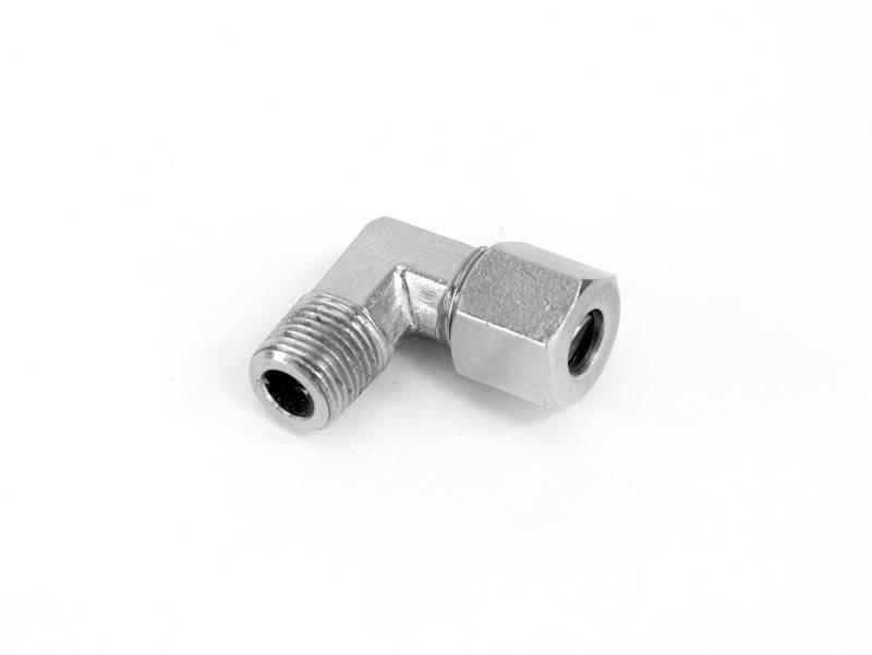Nitrous Outlet 1/8" x 1/4" 90° Compression Fitting - 00-01552-B