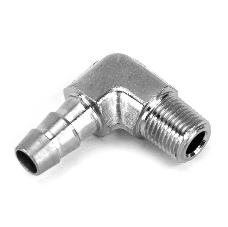 Nitrous Outlet 1/8" NPT x 5/16" 90° Hose Barb - 00-01922-B