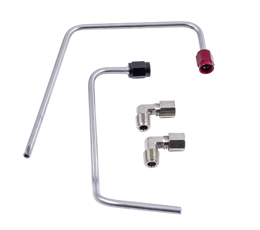 Nitrous Outlet 2015-2020 Mustang Ecoboost Hardline Kit - 00-10192-HL