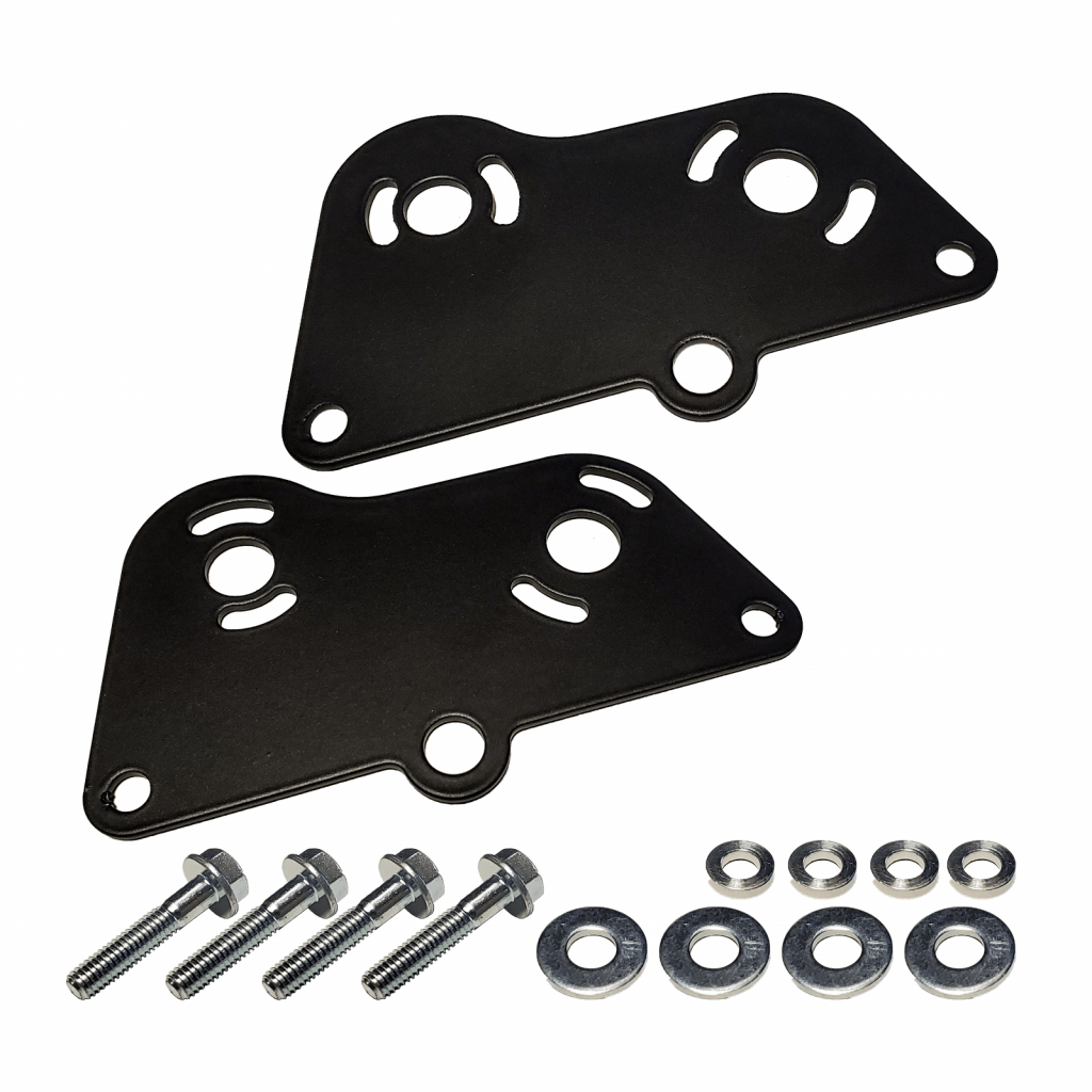Nitrous Outlet Dodge 2015-2023 6.2L Hemi Hellcat Blower Solenoid Brackets - Blower Mount - 00-54034