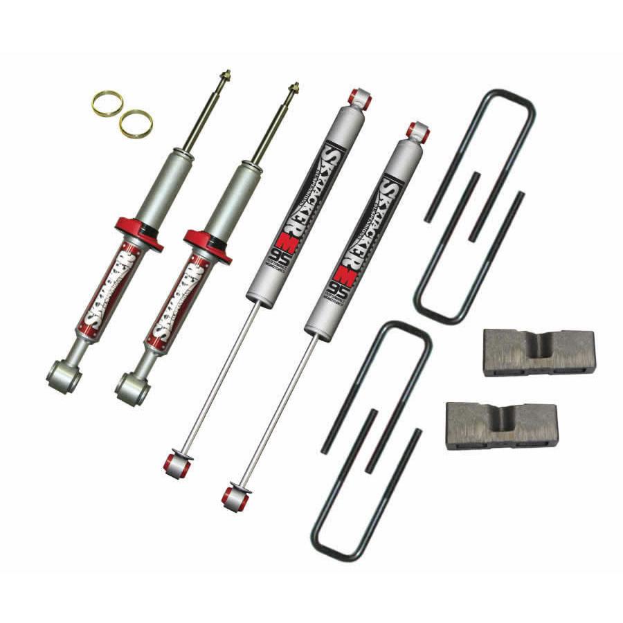 Skyjacker Suspension Lift Kit 04-08 F-150 w/Shock M95 Performance Shocks 3 Inch Lift Incl. Front Struts Blocks U Bolts - F432STBM