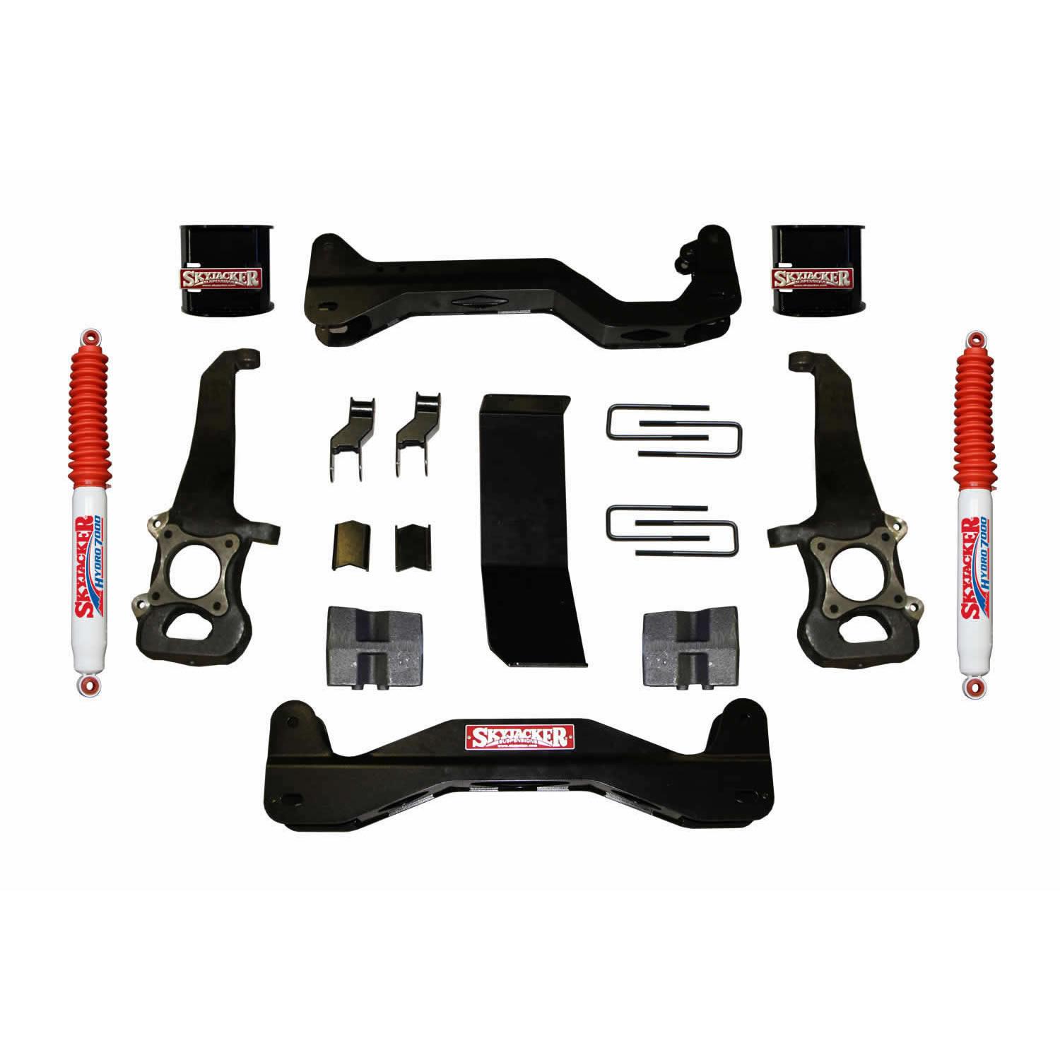 Skyjacker Suspension Lift Kit w/Shock 6 Inch Lift 04-08 Ford F-150 - F460BKH