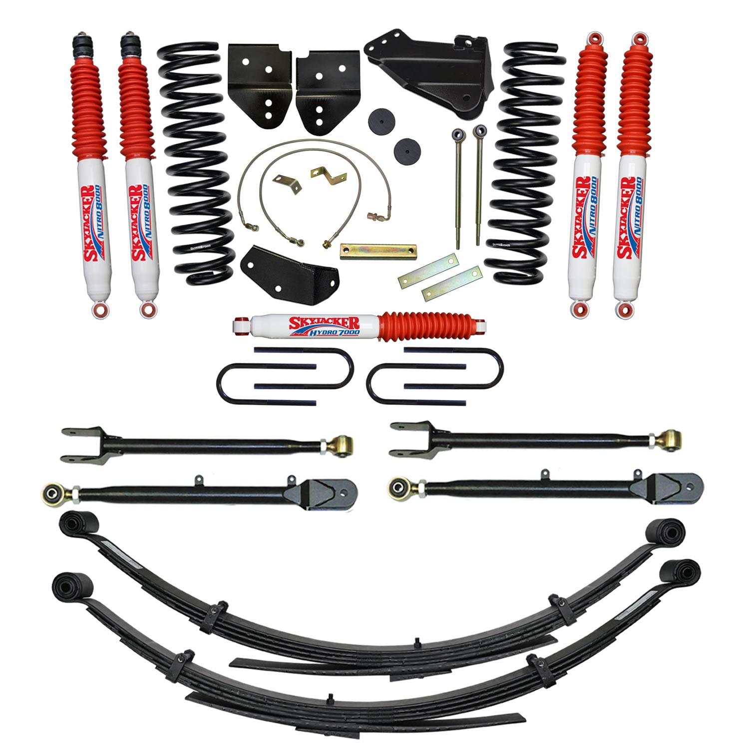 Skyjacker 4In. Sys 05-07F250 Gas 4Lk Nit - F54024KS-N