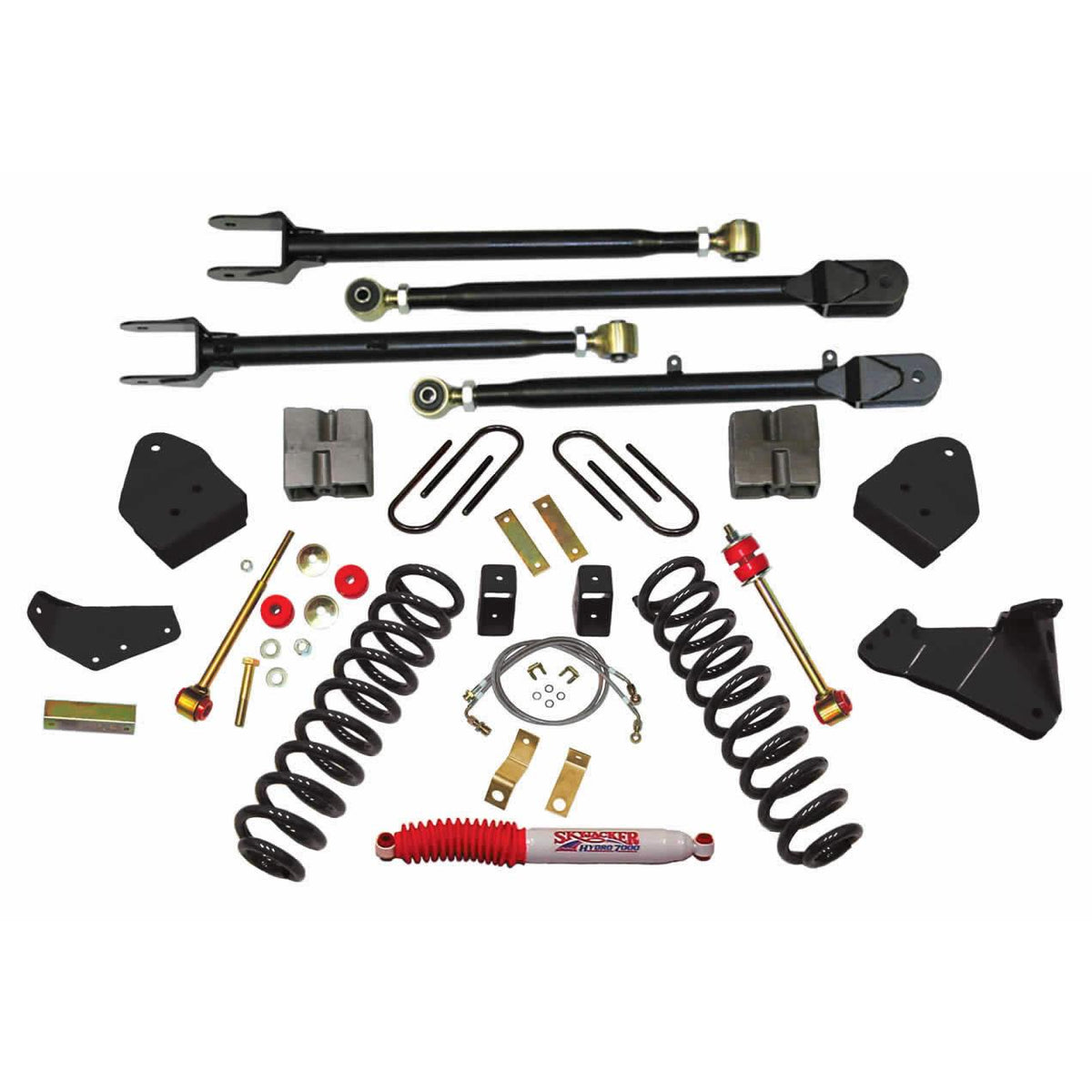 Skyjacker Lift Kit 6 Inch Lift with Softride Coil Springs 05-07 Ford F-250 Super Duty - F56024K