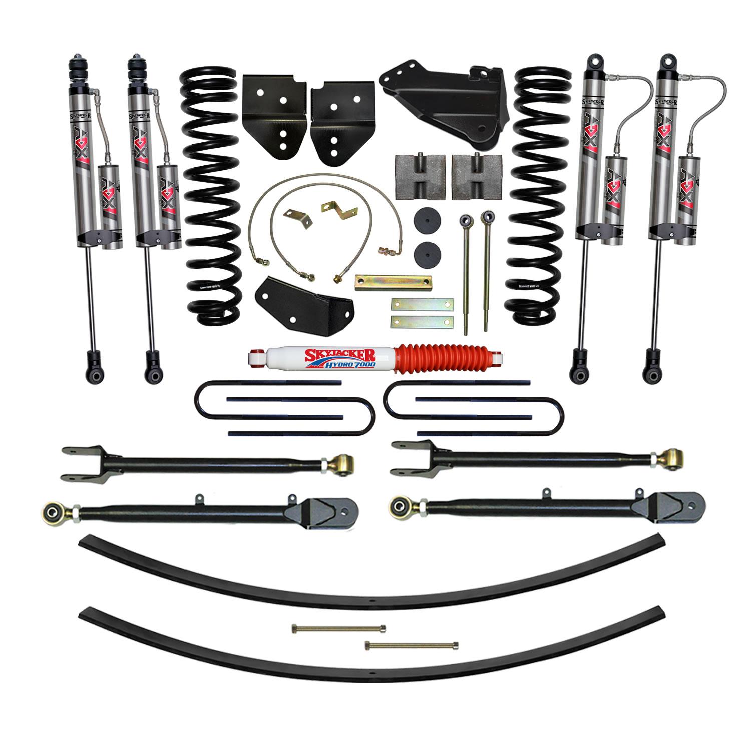 Skyjacker 8.5 In. Suspension Lift Kit With Adx 2.0 Remote Reservoir Monotube Shocks. (2005-2007 Ford F-250 Super Duty) - F5802K-X