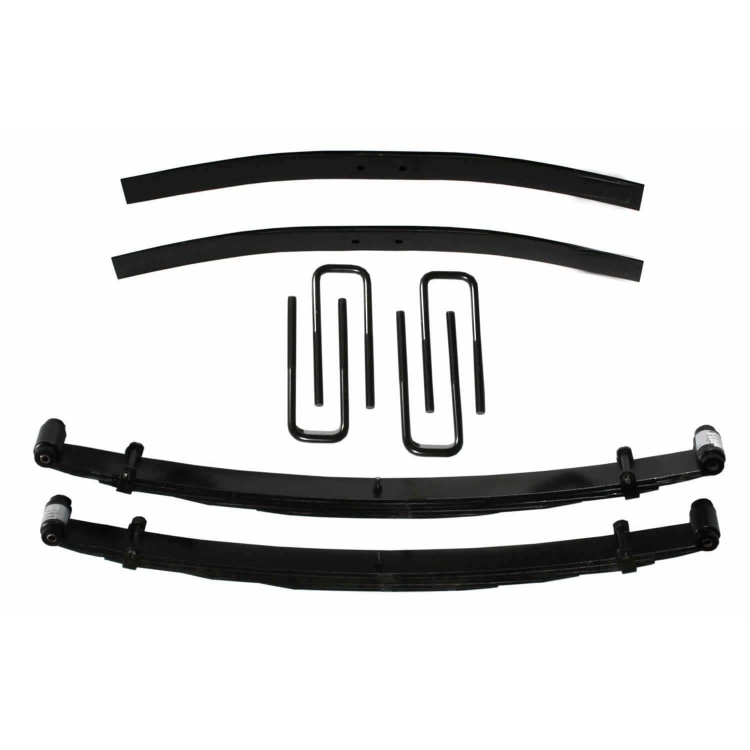Skyjacker Lift Kit 4 Inch Lift Includes Front Leaf Springs Block Front U Bolt Kit Spring Bushing Kit Rear Add-A-Leafs 73-78 Ford F-250 - F740K
