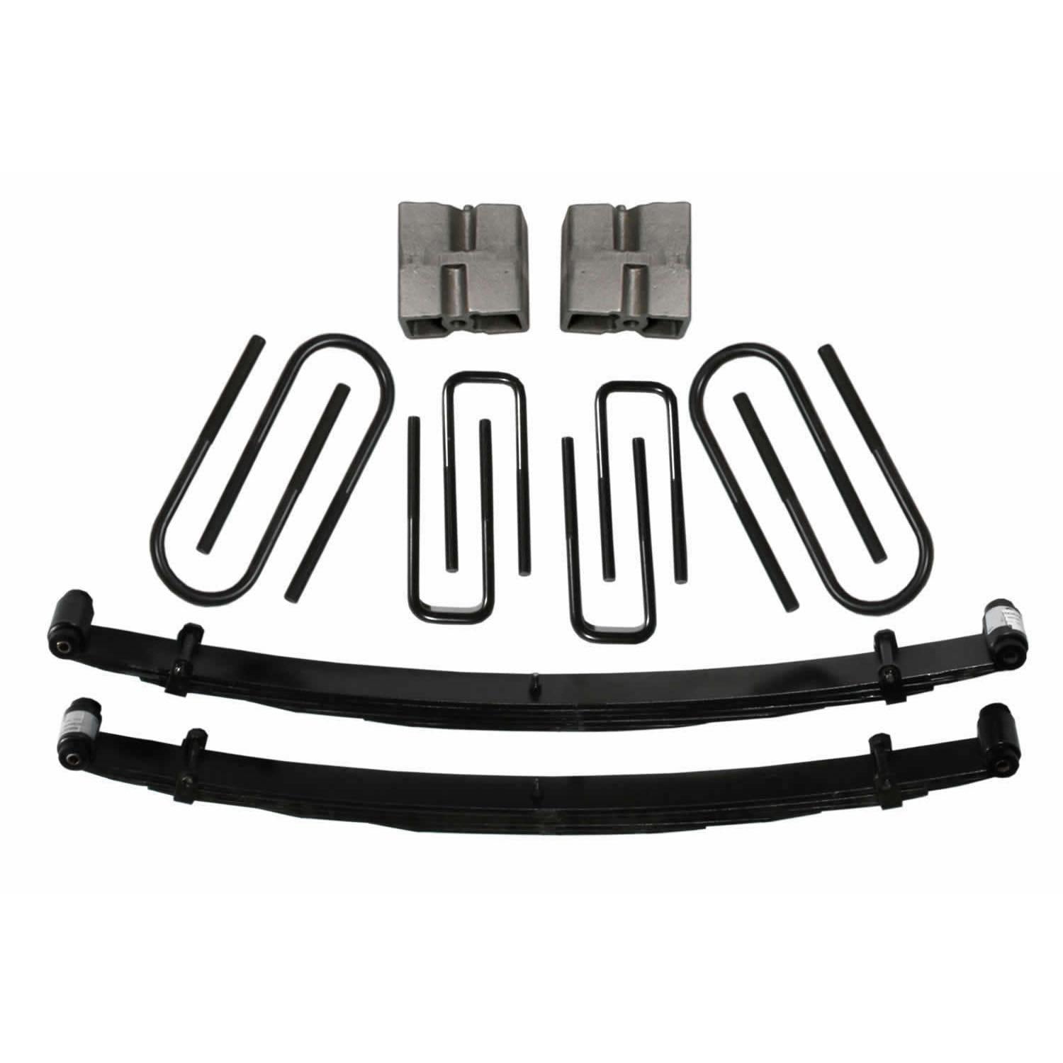 Skyjacker Lift Kit 4 Inch Lift 77-79 Ford F-250 Includes Front Leaf Springs Front/Rear U Bolt Kits Spring Bushing Kit Rear Block - F749K