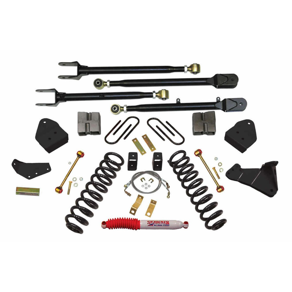 Skyjacker Lift Kit 6 Inch Lift 08-10 Ford F-250 Super Duty Gas - F86024K