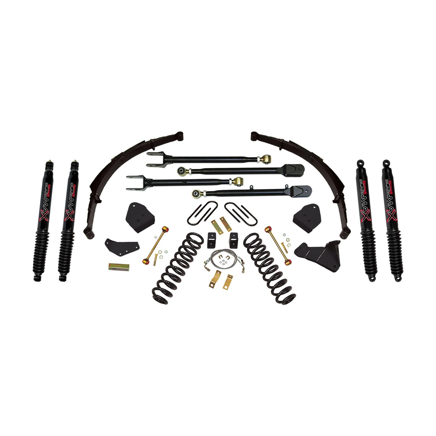 Skyjacker Suspension Lift Kit W/Shocks (2008-2010 Ford F-350 Super Duty) - F86024KSH-B