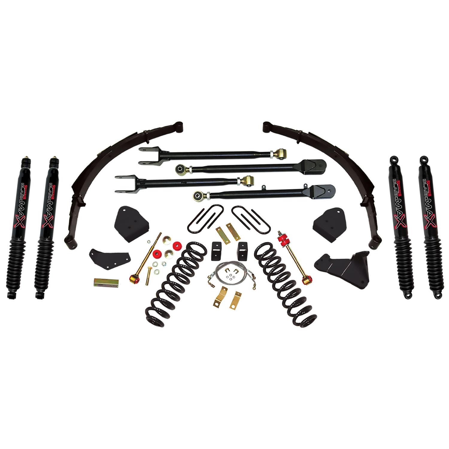 Skyjacker Suspension Lift Kit W/Shocks (2008-2010 Ford F-350 Super Duty) - F86524KSH-B