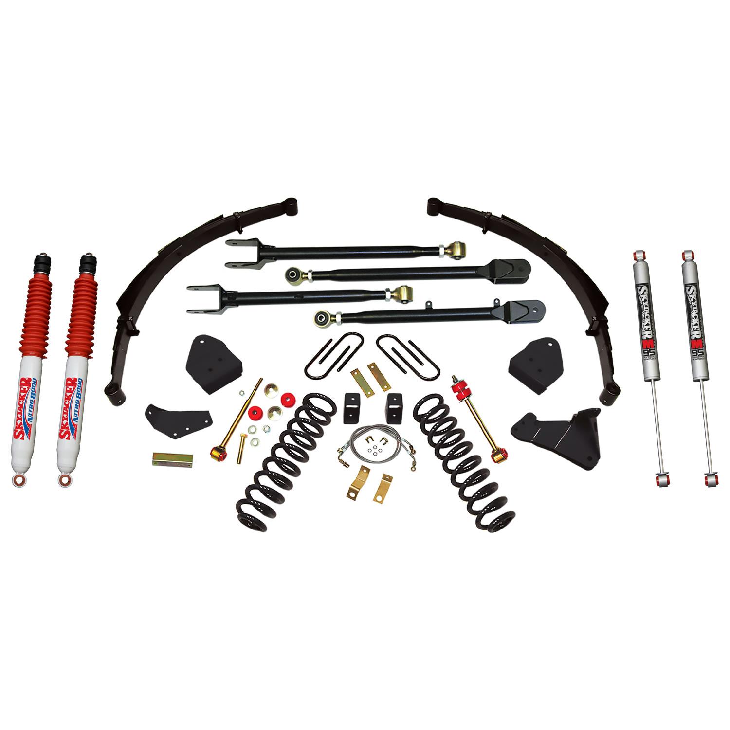 Skyjacker 6In. Sys 08-10F350 Hd Dsl 4Nit (2008-2010 Ford F-350 Super Duty) - F86524KSH-N