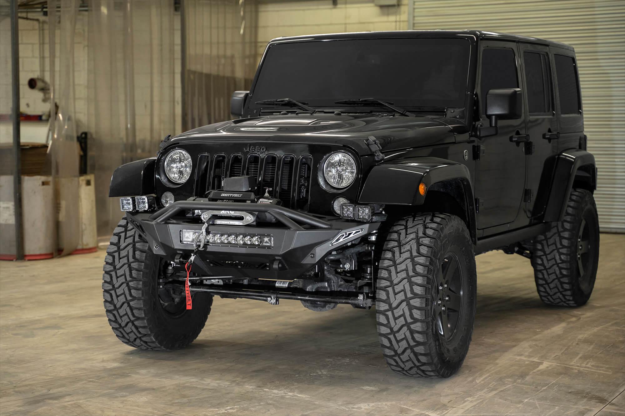 Addictive Desert Designs Stealth Fighter Front Bumper (2007-2018 Wrangler, Wrangler JK) - F951232080103