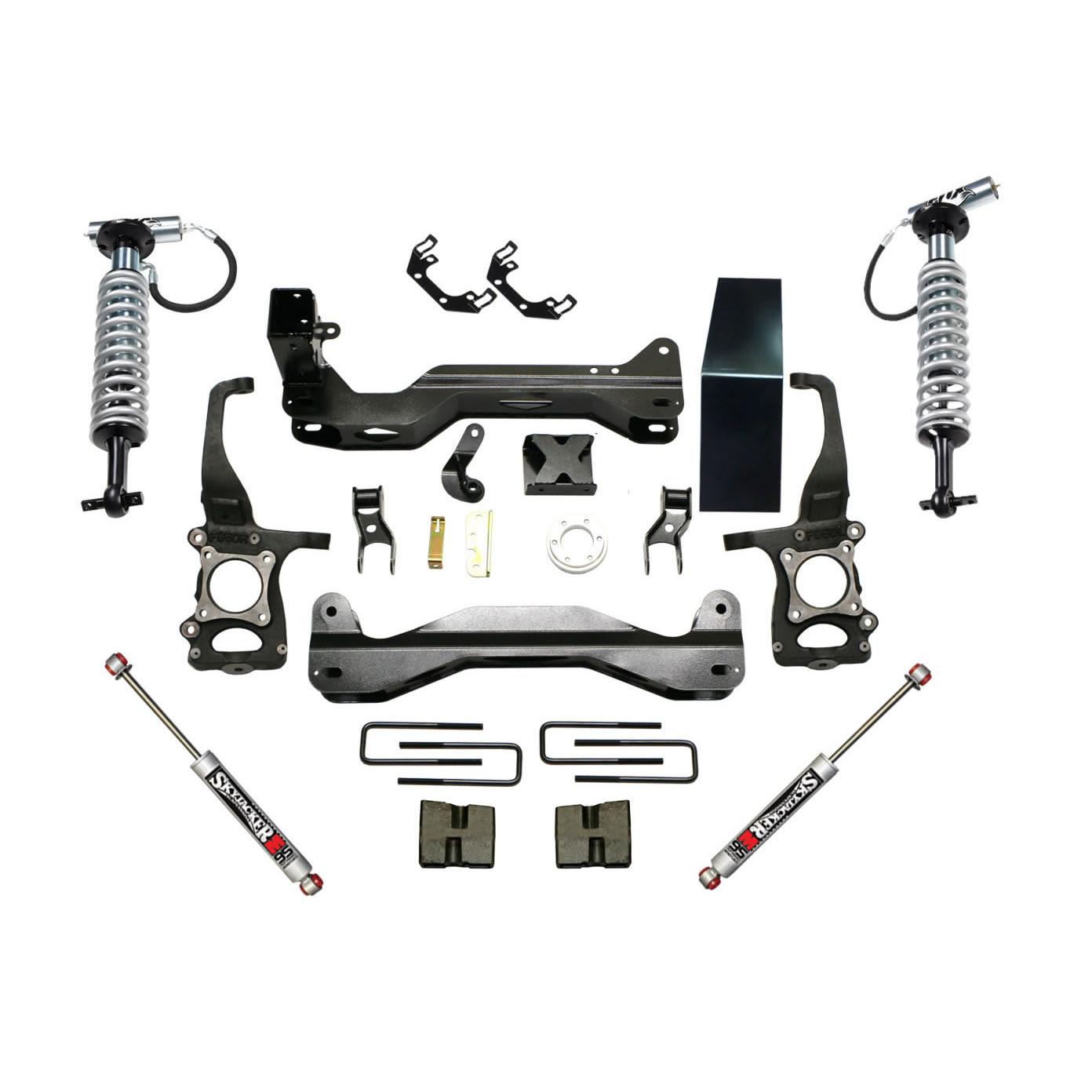 Skyjacker LeDuc Series Coil Over Kit w/Shock 6 Inch Lift 09-13 Ford F-150 Incl. Knuckles Crossmembers Strut Block/UBolt Steering Knuckles - F962LSKM
