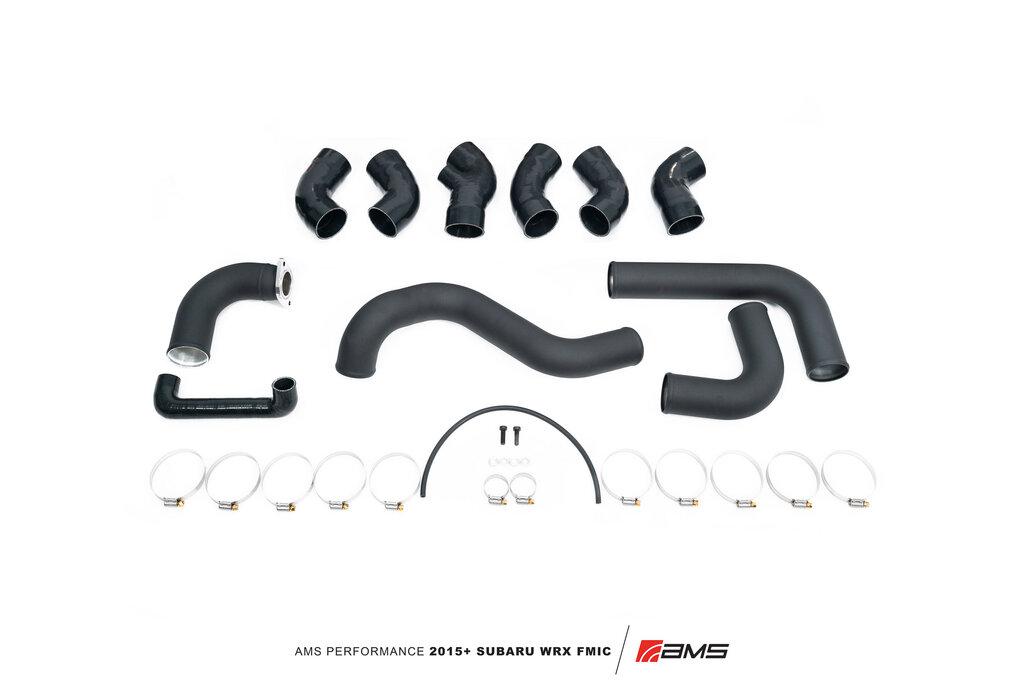 AMS Performance Ams 2015+ Subaru Wrx Front Mount Intercooler Kit - Intercooler Piping Only (2015-2021 WRX) - AMS.36.09.0001-2