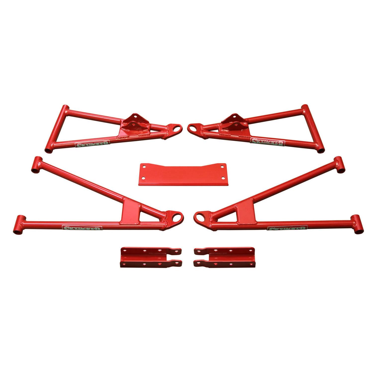 Skyjacker Forward A-Arm Kit 13-18 Polaris Ranger Incl. Front Upper A-Arms Front Lower A-Arms: Front Upper Bumper Extension Brackets Front Lower Bumper Extension Bracket - FAA303