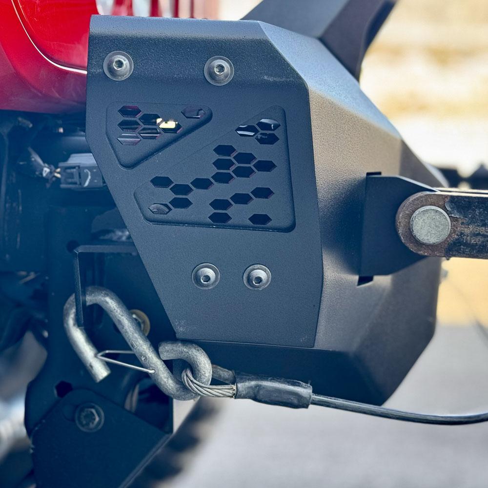 Rock Slide Engineering Flat Tow Brackets For 300 Series Bumpers (2018-2025 Wrangler, Gladiator) - FB-300-FTB