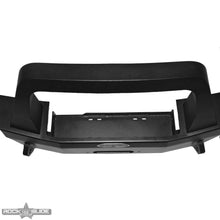 Rock Slide Engineering Jeep JK Full Front Bumper For 07-18 Wrangler JK With Winch Plate Bull Bar Black Powdercoated Rigid Series (2007-2018 Wrangler, Wrangler JK) - FB-F-100-JK