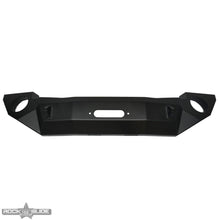 Rock Slide Engineering Jeep JK Full Front Bumper For 07-18 Wrangler JK With Winch Plate No Bull Bar Black Powdercoated Rigid Series (2007-2018 Wrangler, Wrangler JK) - FB-F-101-JK