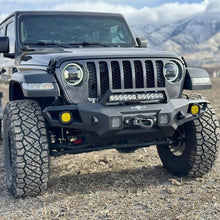 Rock Slide Engineering Mid Front Bumper With Winch Plate For 18-25 Jeep Wrangler JL 2-4 Door 20-25 Gladiator (2018-2025 Wrangler, Gladiator) - FB-F-300-JL