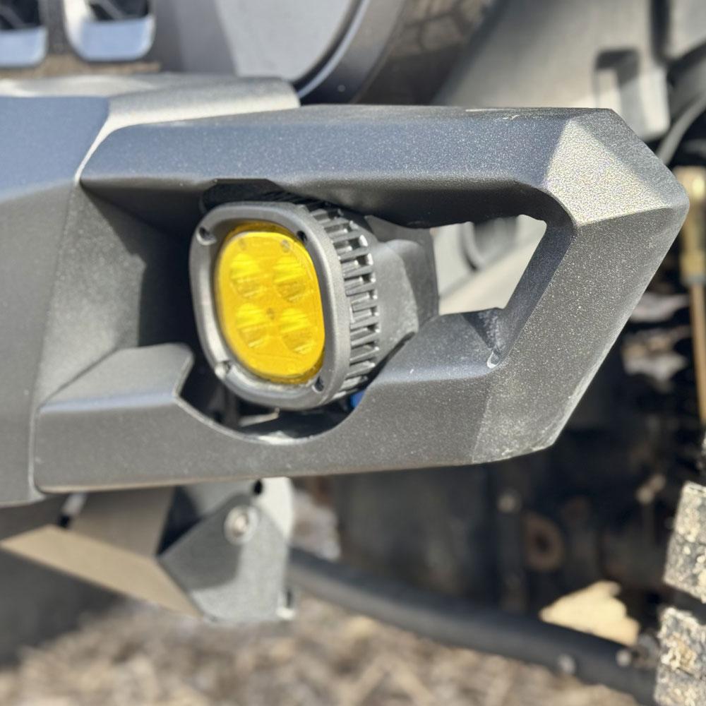 Rock Slide Engineering Mid Front Bumper With Winch Plate For 18-25 Jeep Wrangler JL 2-4 Door 20-25 Gladiator (2018-2025 Wrangler, Gladiator) - FB-F-300-JL