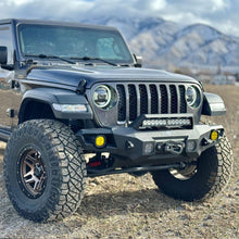 Rock Slide Engineering Mid Front Bumper With Winch Plate For 18-25 Jeep Wrangler JL 2-4 Door 20-25 Gladiator (2018-2025 Wrangler, Gladiator) - FB-F-300-JL