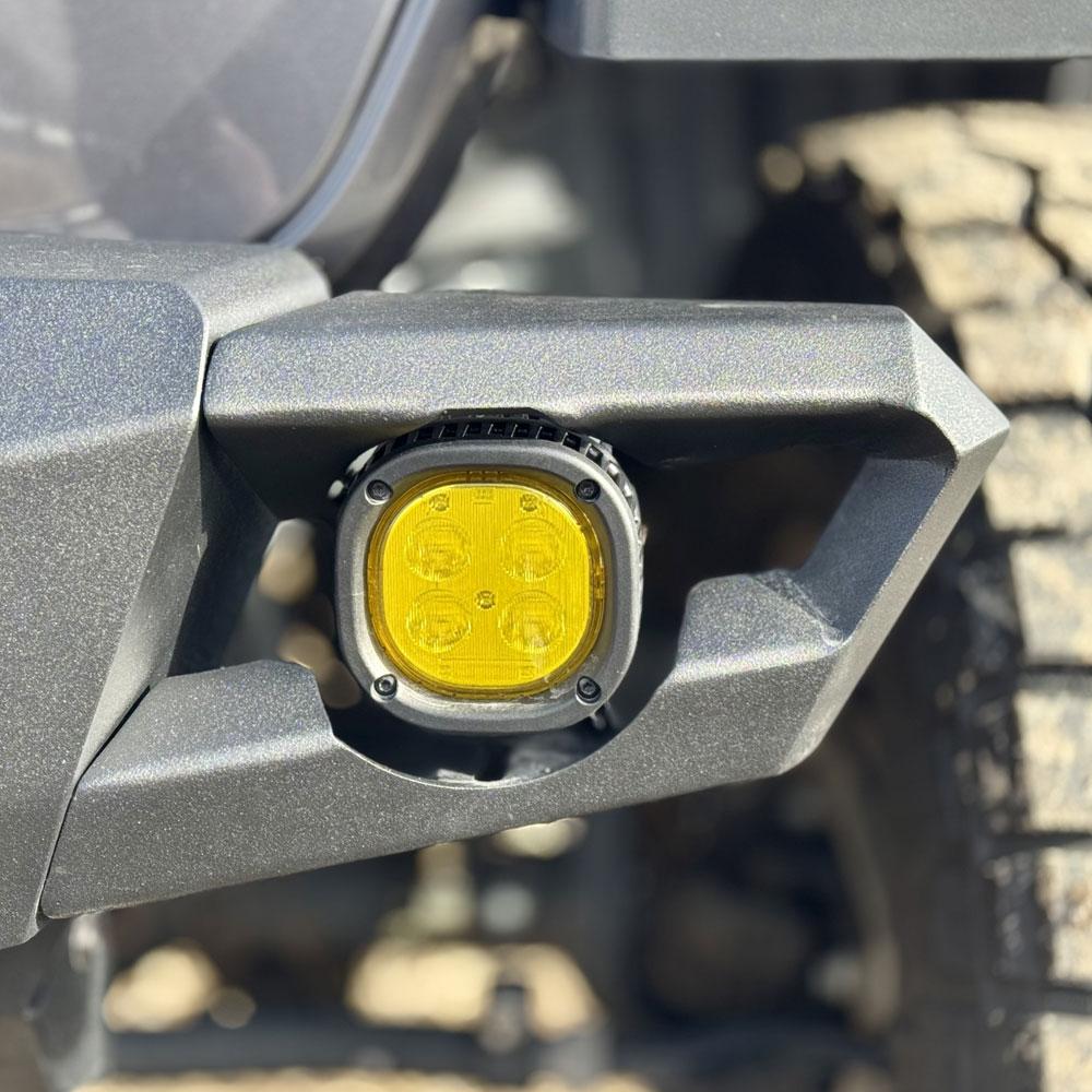 Rock Slide Engineering Mid Front Bumper With Winch Plate For 18-25 Jeep Wrangler JL 2-4 Door 20-25 Gladiator (2018-2025 Wrangler, Gladiator) - FB-F-300-JL