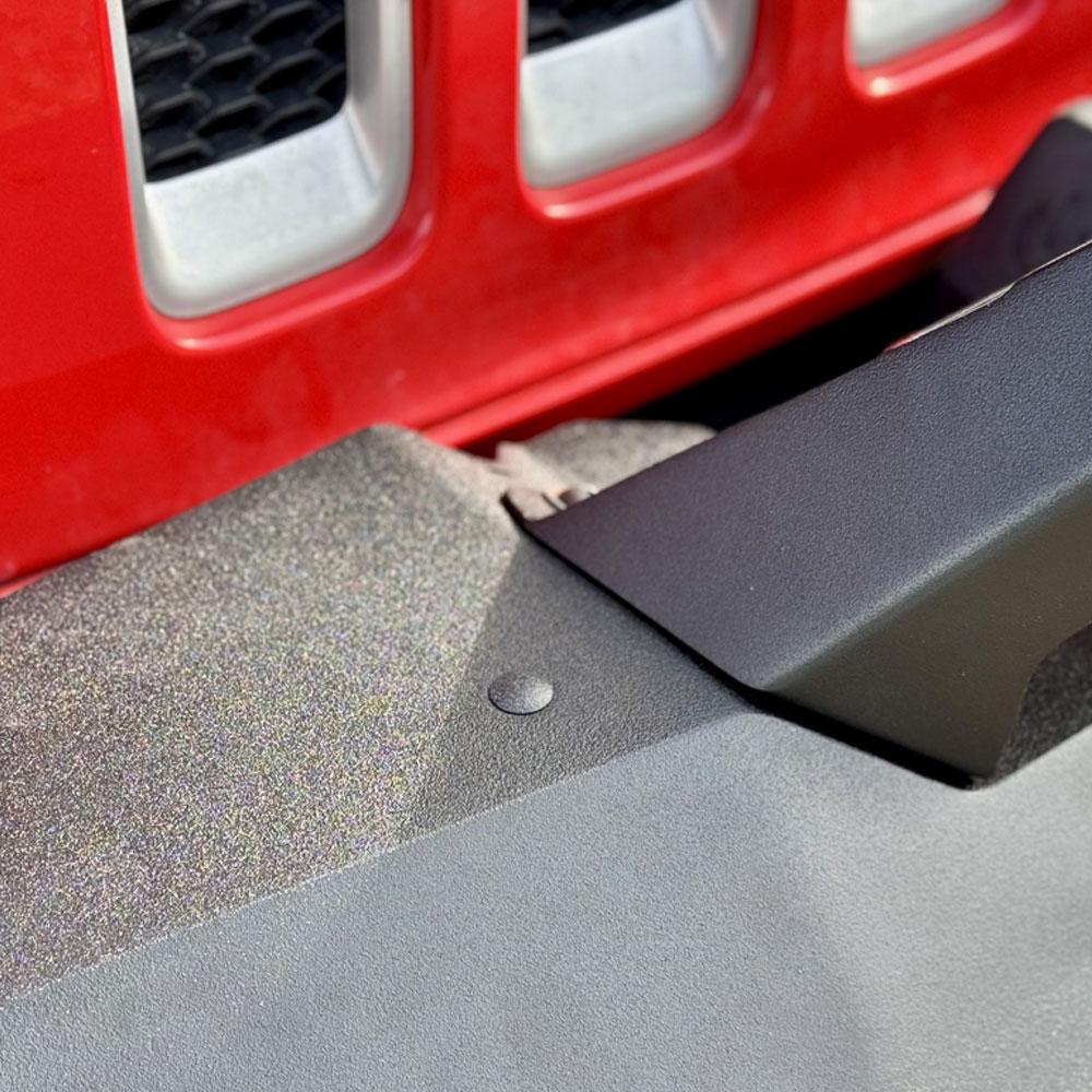 Rock Slide Engineering Mid Front Bumper With Winch Plate For 18-25 Jeep Wrangler JL 2-4 Door 20-25 Gladiator (2018-2025 Wrangler, Gladiator) - FB-F-300-JL